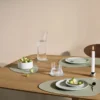 Hippo bordstablett curve M, Olive green