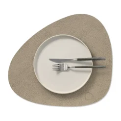 Hippo bordstablett curve M, Warm grey