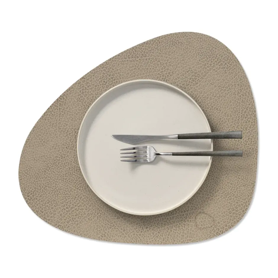 Hippo bordstablett curve M, Warm grey