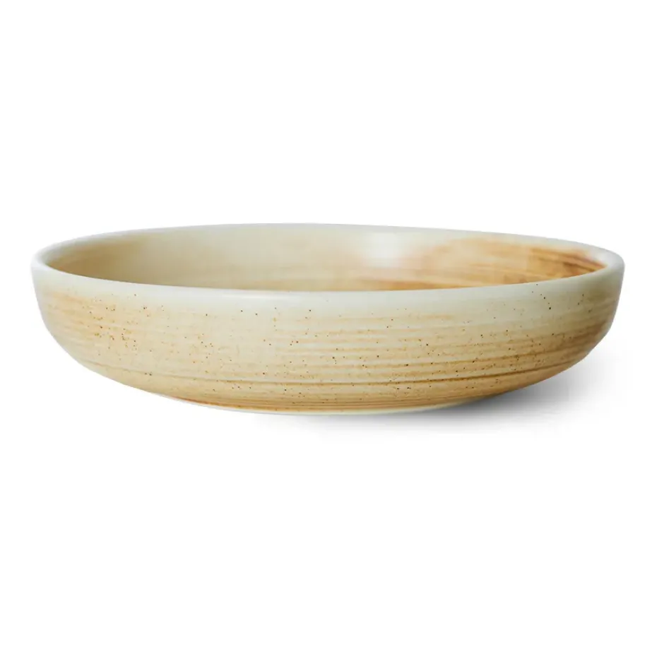 Home Chef djup tallrik large Ø21,5 cm, Rustic cream-brown
