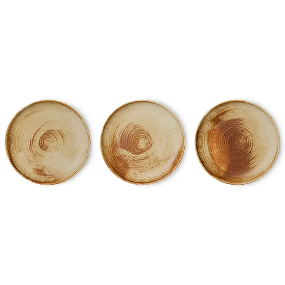 Home Chef side plate assiette Ø20 cm, Rustic cream-brown