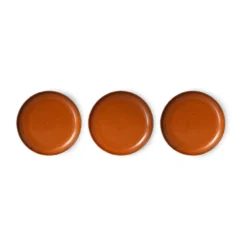 Home Chef side plate assiette Ø20 cm, Burned orange