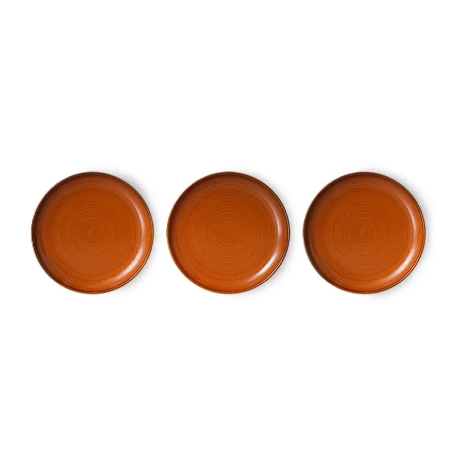 Home Chef side plate assiette Ø20 cm, Burned orange