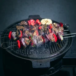 Hot Wok grillpanna gjutjärn, 32,5 cm