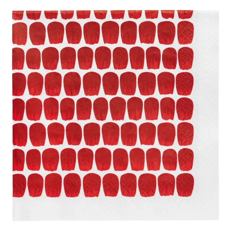 24h Tuokio servetter 33x33 cm 20-pack, Röd