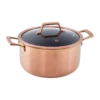 Hâws Santo gryta med lock hybrid coating 5,8 L, Rose Gold