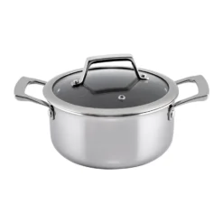 Hâws Santo hybrid coating gryta med lock 2,2 L, Rostfritt stål