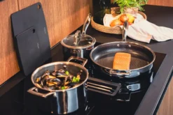 Hâws Santo hybrid coating gryta med lock 3,4 L, Rostfritt stål