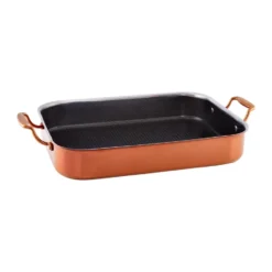 Hâws Santo roaster ugnsform hybrid coating rose gold, 31x25 cm