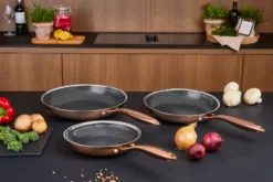 Hâws Santo stekpanna hybrid coating rose gold, Ø24 cm