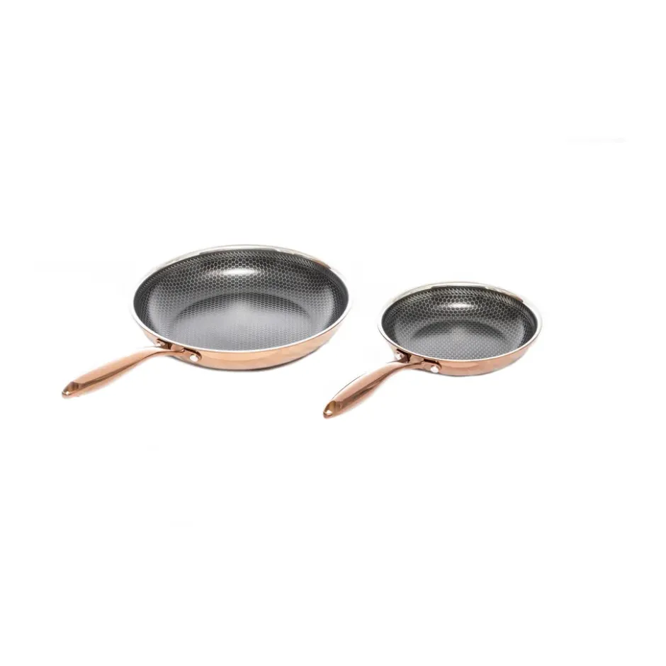 Hâws Santo stekpanneset hybrid coating 2-delar, Rose Gold