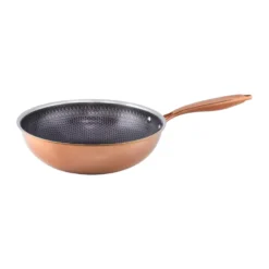 Hâws Santo wokpanna hybrid coating Ø28 cm, Rose Gold
