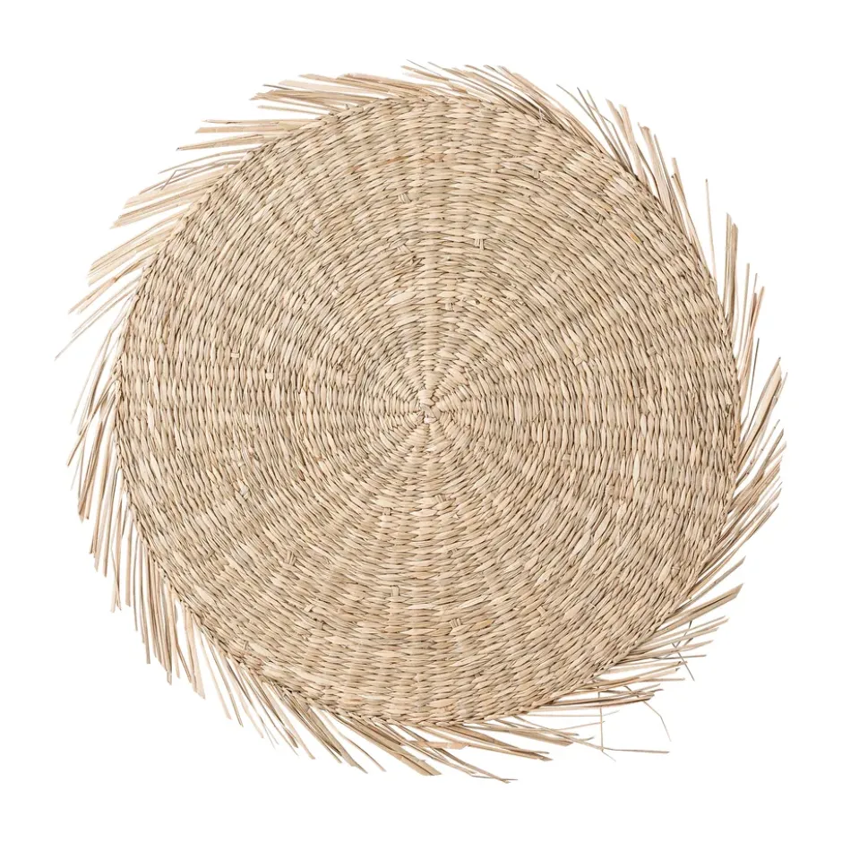 Ilsa bordstablett Ø38 cm, Natur