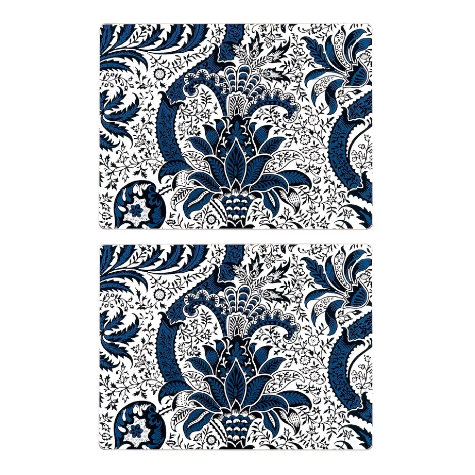 Indian Indigo bordstablett 2-pack, 30x40 cm