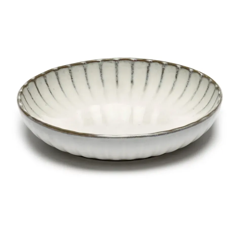 Inku hög tallrik S Ø19 cm, White