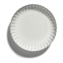 Inku high tallrik M Ø21 cm 2-pack, White