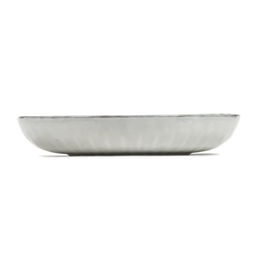 Inku high tallrik M Ø21 cm 2-pack, White