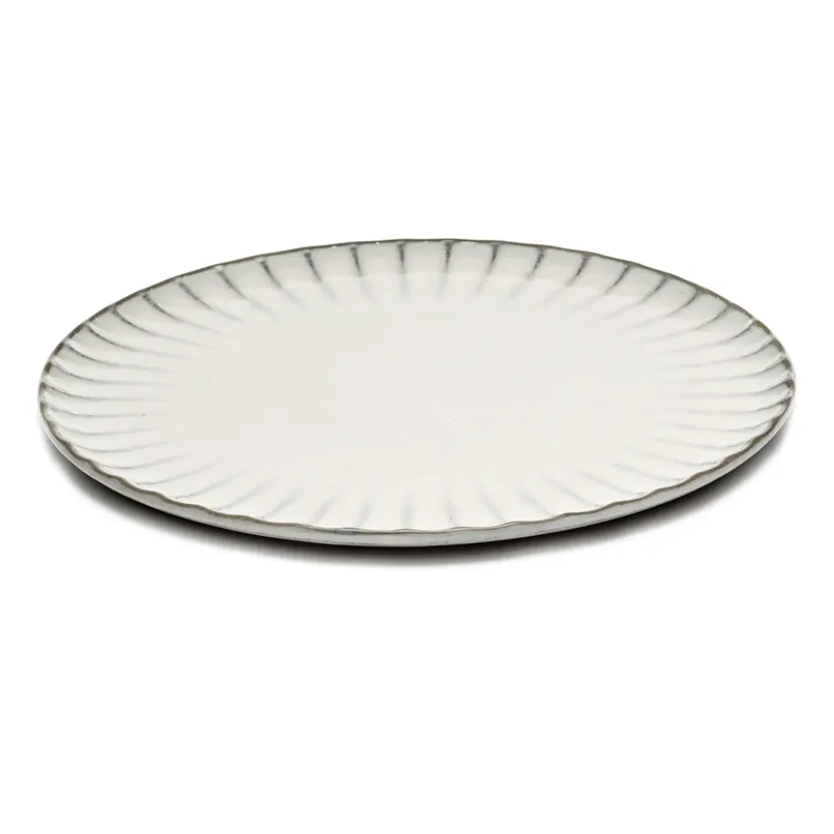 Inku tallrik L Ø24 cm, White