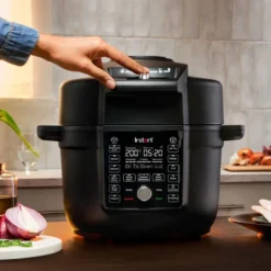 Instant Pot Duo Crisp Ultimate airfryer Lid 6,2 L, Black