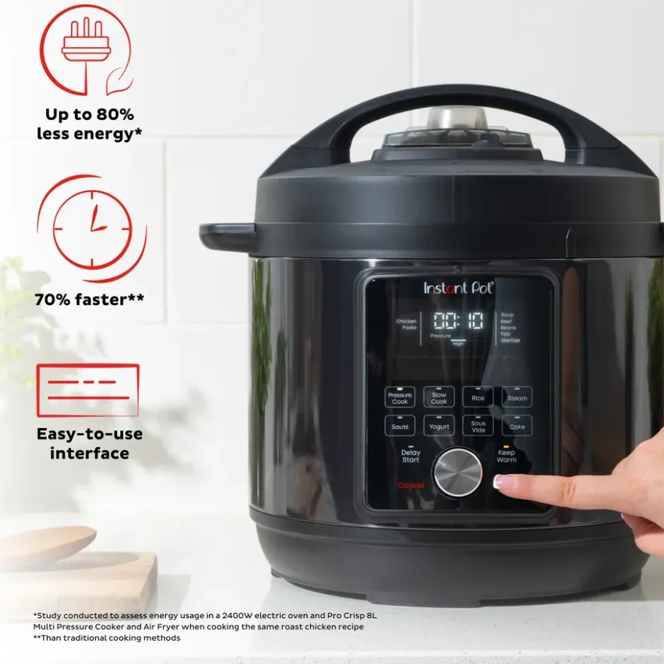 Instant Pot duo plus multikokare, Black