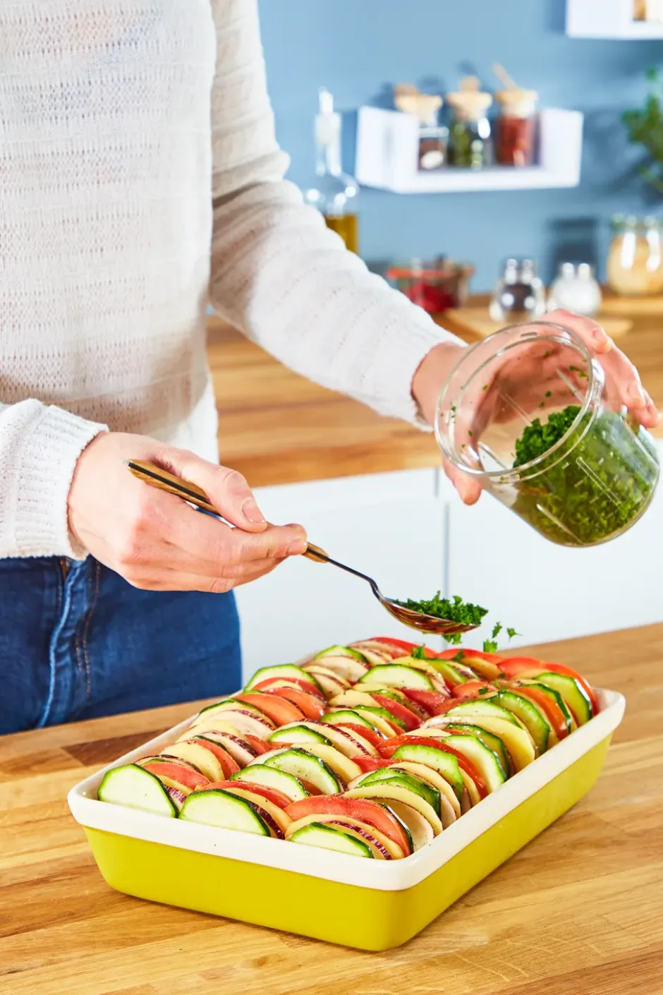 Jamie Oliver Chop & Shaker, Blå
