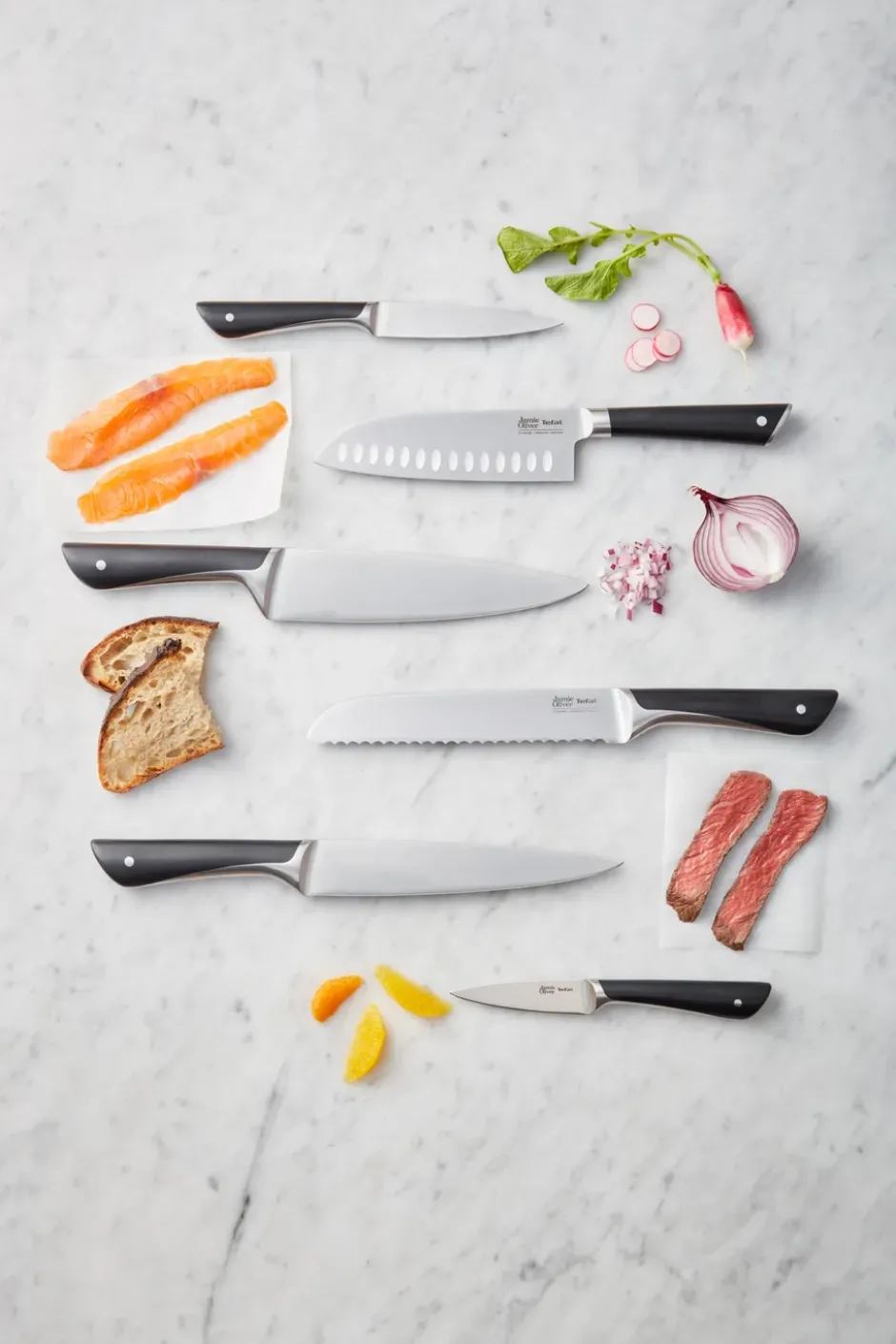 Jamie Oliver skalkniv 9 cm, Rostfritt stål
