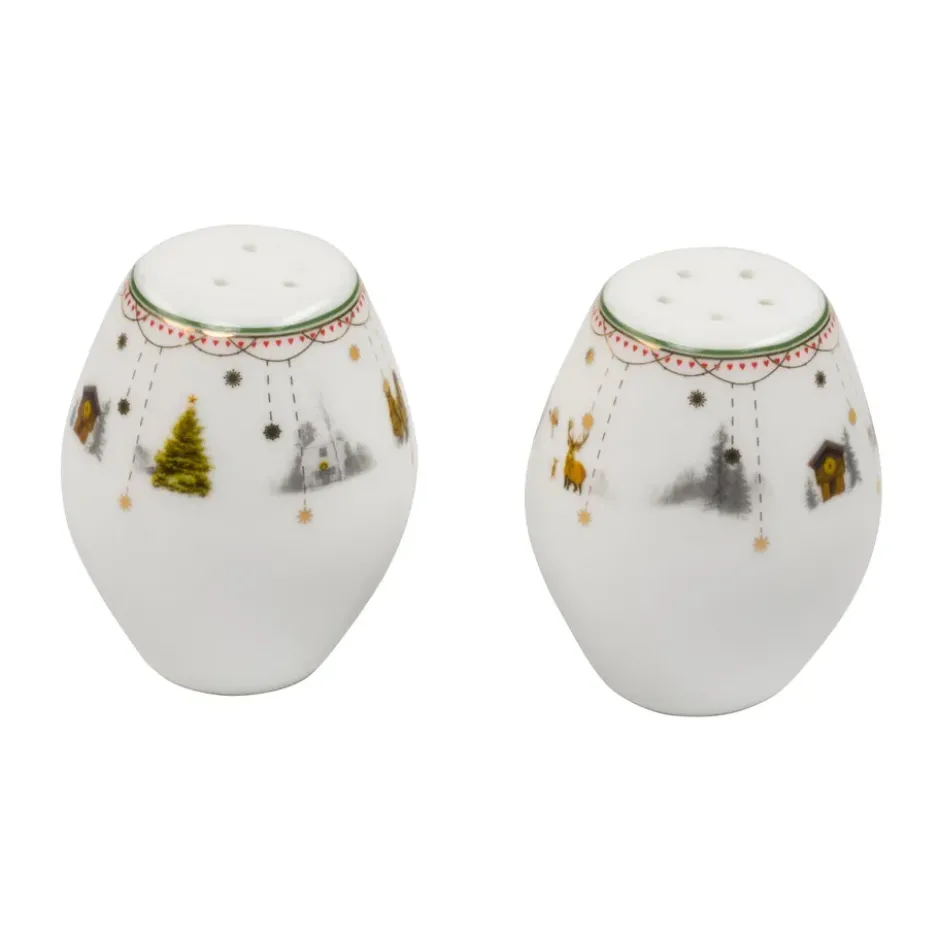 Julemorgen Story salt & pepparkar 2 delar, Vit