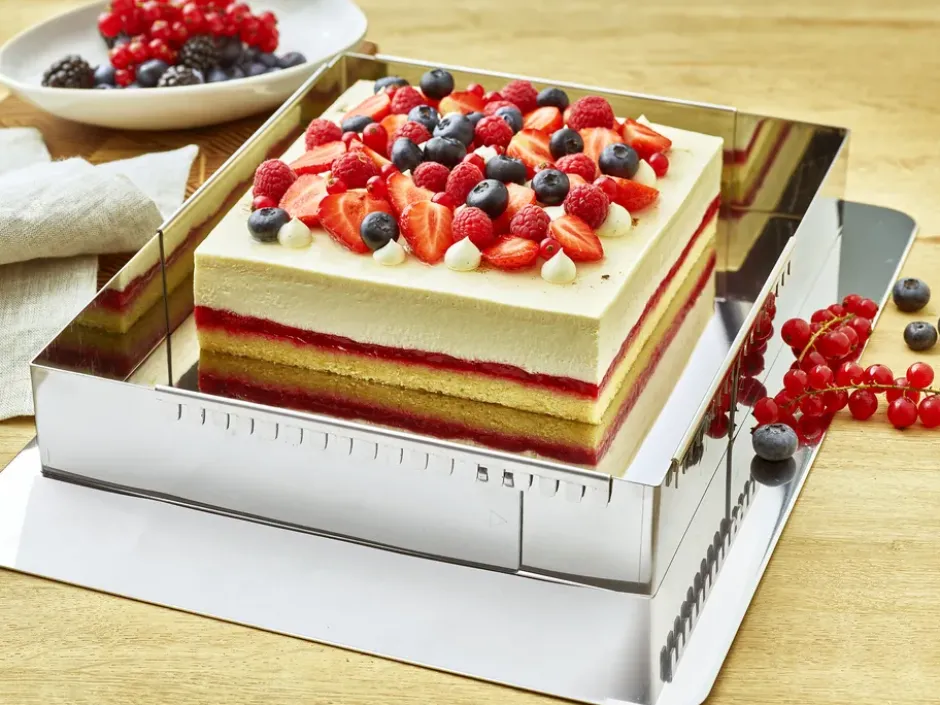 Justerbar bakform, 43x29cm till 56x84cm