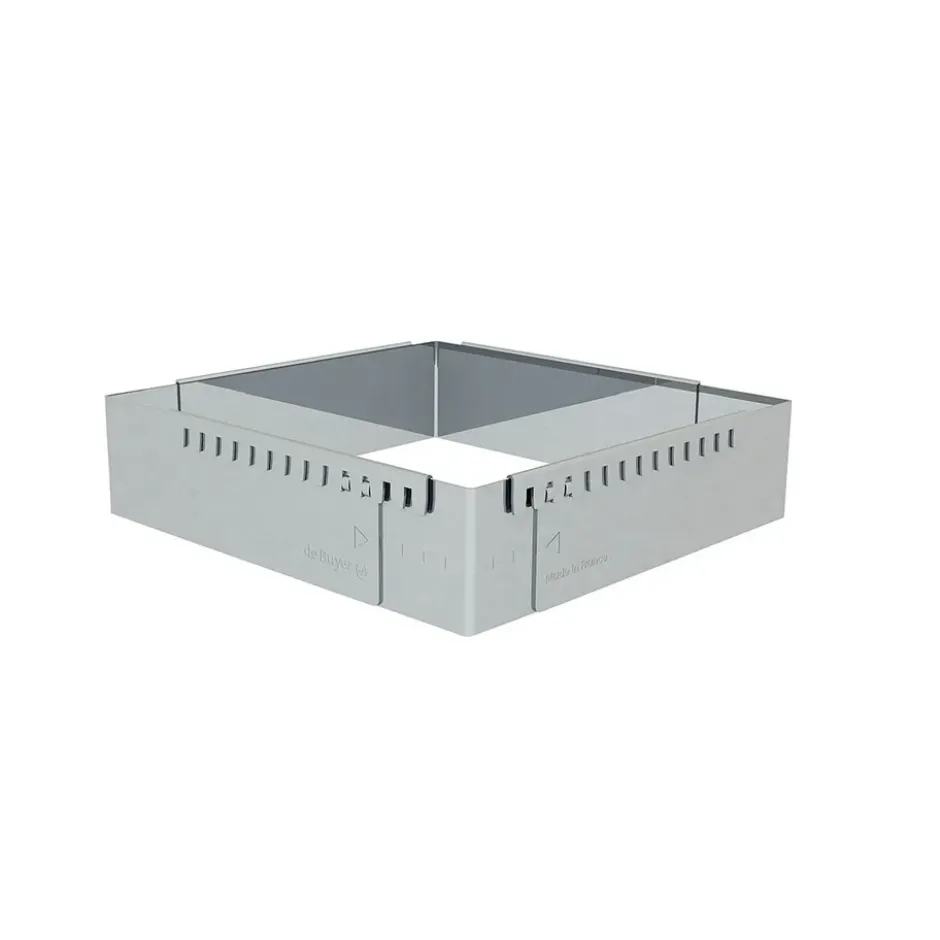 Justerbar bakform, 30x30cm till 57x57cm