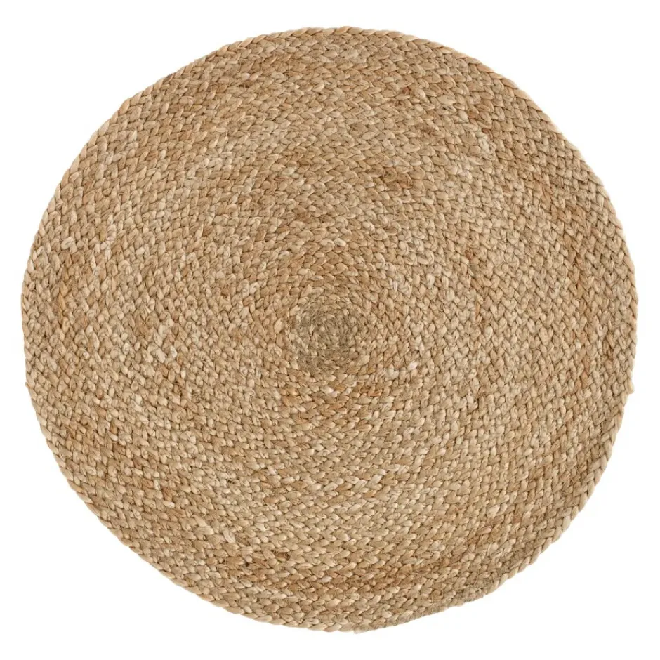 Jute Braided bordstablett Ø38 cm, Natur