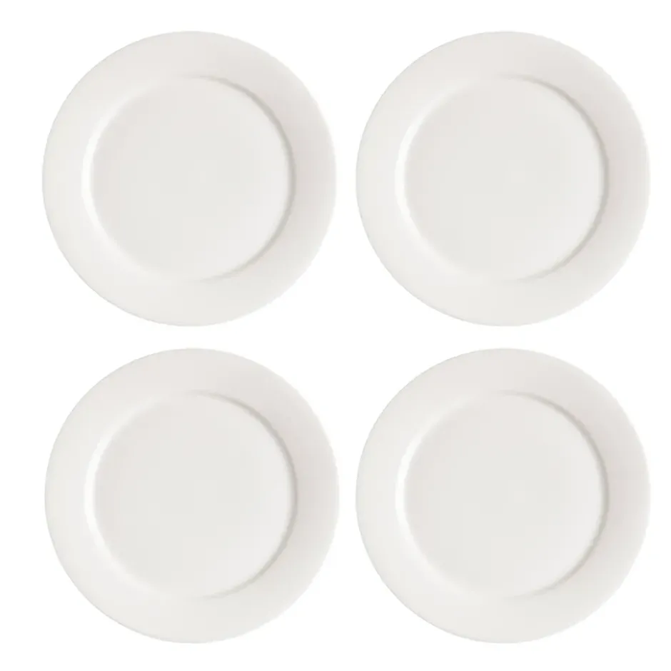 Kalk assiett 21 cm 4-pack, vit