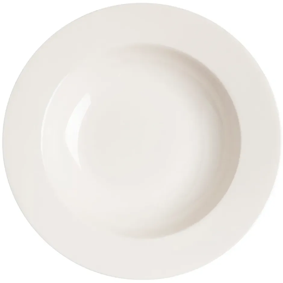 Kalk djup tallrik 23 cm 4-pack, vit