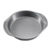 Karabo bakform Ø24,5 cm, Gråsvart