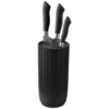 Kiki knivblock 24 cm, Black