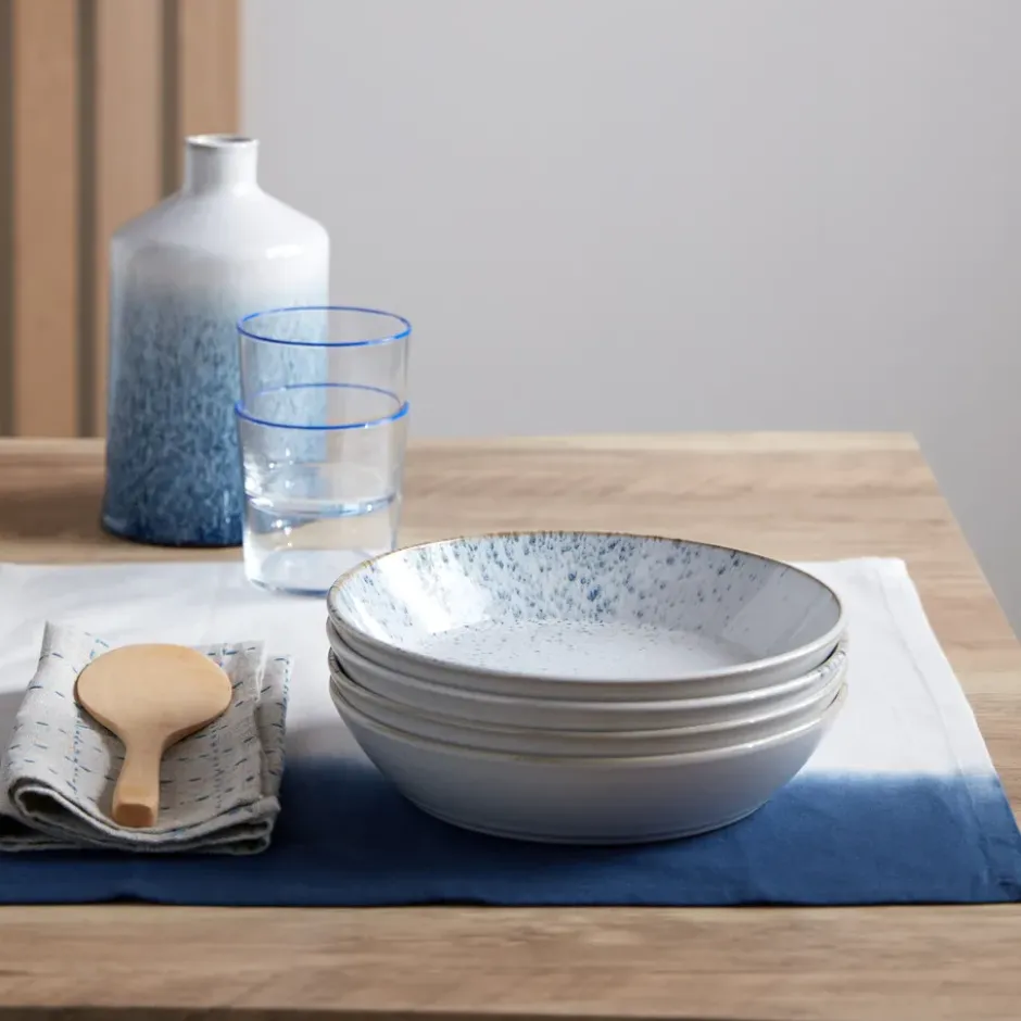 Kiln blue pasta tallrik, Ø22 cm