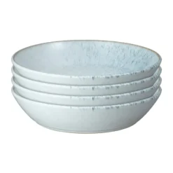 Kiln blue pasta tallrik 4-pack, Ø22 cm