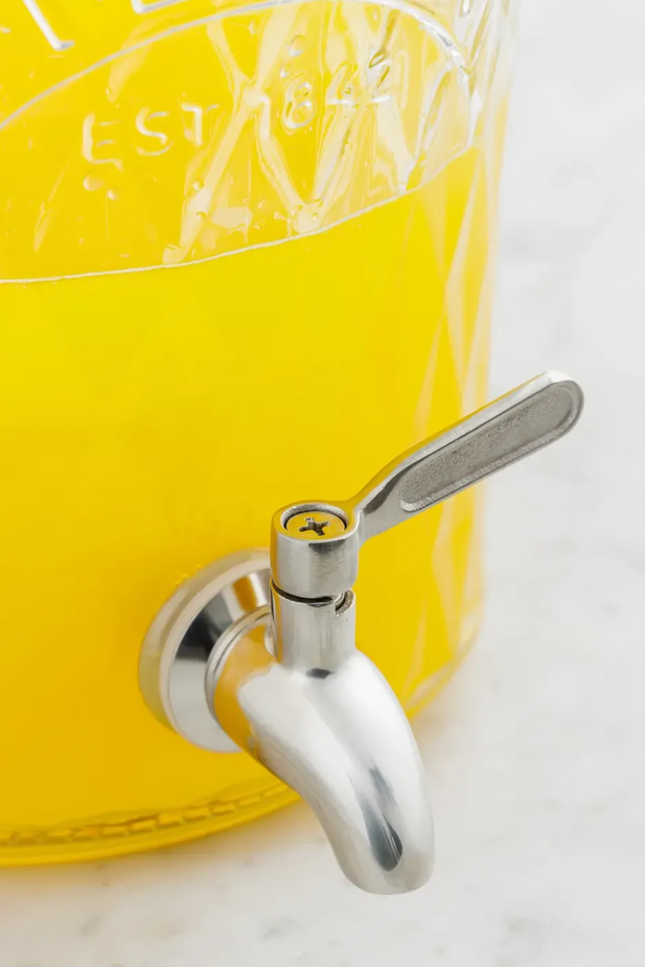 Kilner DIAMANT dryckesdispenser med tappkran, Klar, 5 L