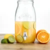 Kilner dryckesdispenser med tappkran, Klar, 3 L