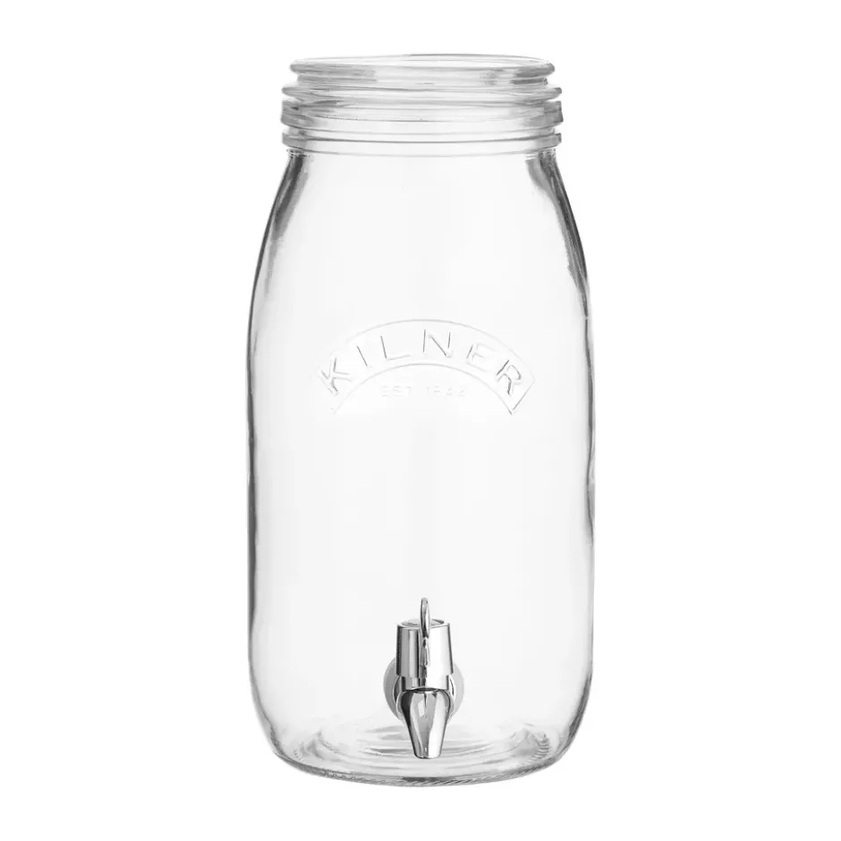 Kilner dryckesdispenser med tappkran, Klar, 3 L