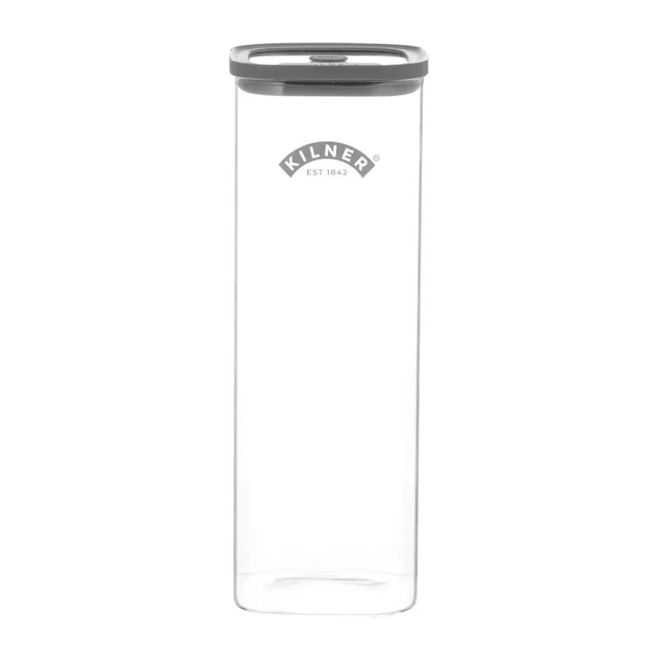 Kilner FRESH förvaringsburk, Klar-grå, 2 L