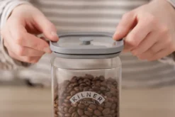 Kilner FRESH förvaringsburk, Klar-grå, 1 L