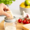 Kilner förvaringsburk med rivlock, Silver-klar, 250 ml