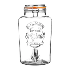 Kilner glasbehållare med tappkran 5 l, Transparent