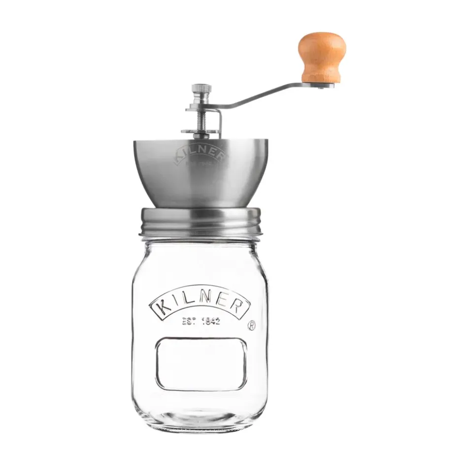 Kilner kaffekvarn, Klar-rostfritt stål, 0,5 L