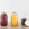 Kilner konservburk rund, Klar-guld, 1 L