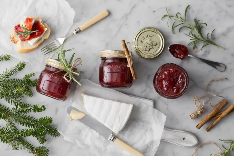 Kilner konservburk rund, Klar-guld, 250 ml