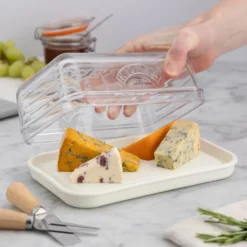 Kilner ostförvaring, Klar-vit