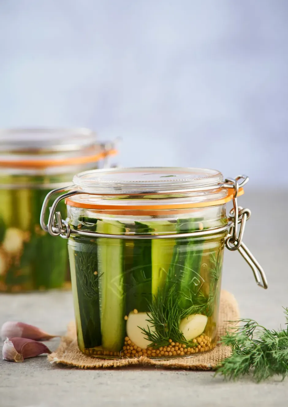Kilner rund burk med bygel, Klar, 350 ml