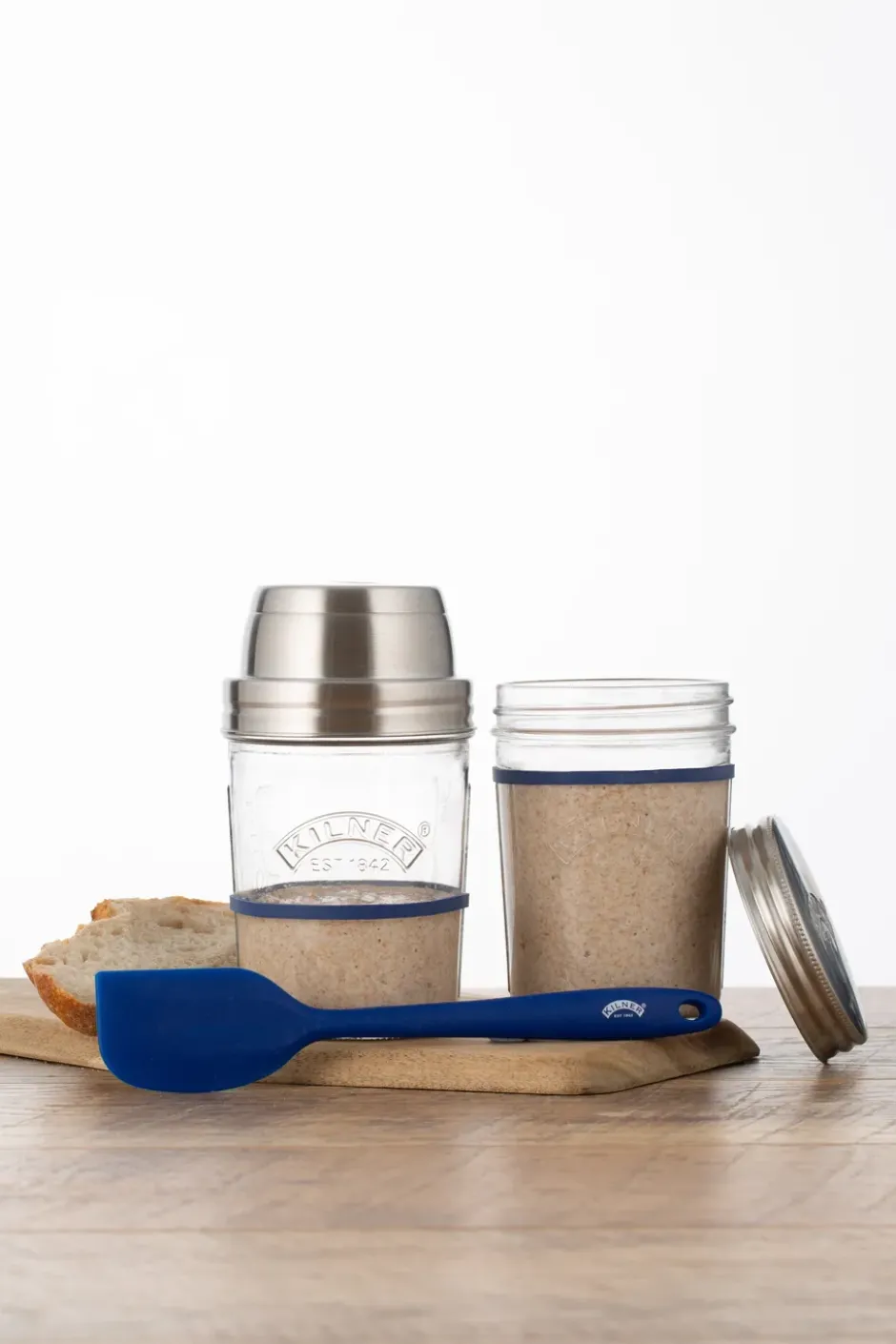 Kilner surdeg starter set 35 cl, Transparent