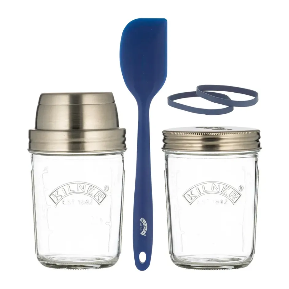 Kilner surdeg starter set 35 cl, Transparent